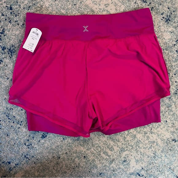 XERSION Womens Plus Size 1X Pink Shorts NWT - Picture 4 of 5